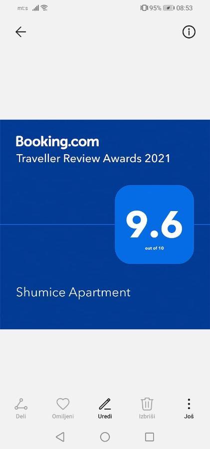Shumice Apartment Belgrad Exteriör bild